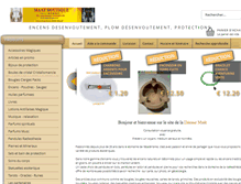 Tablet Screenshot of maat-boutique-esoterique.com